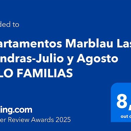 Apartamentos Marblau Las Alondras-Julio Y Agosto Solo Familias Gandía Buitenkant foto